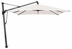 Glatz Sonnenschirme-Ampelschirm Sombrano S+ 300 x 300 cm Weiß