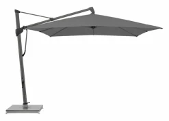 Glatz Sonnenschirme-Ampelschirm Sombrano S+ easy 300 x 300cm Grau