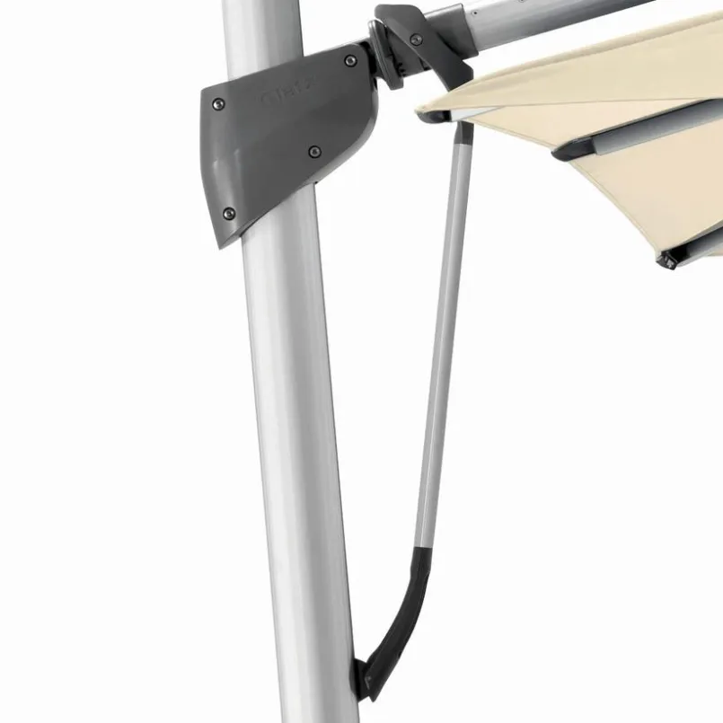 Sonnenschirme|Glatz Ampelschirm Sombrano S+ easy 300 x 300cm Off White