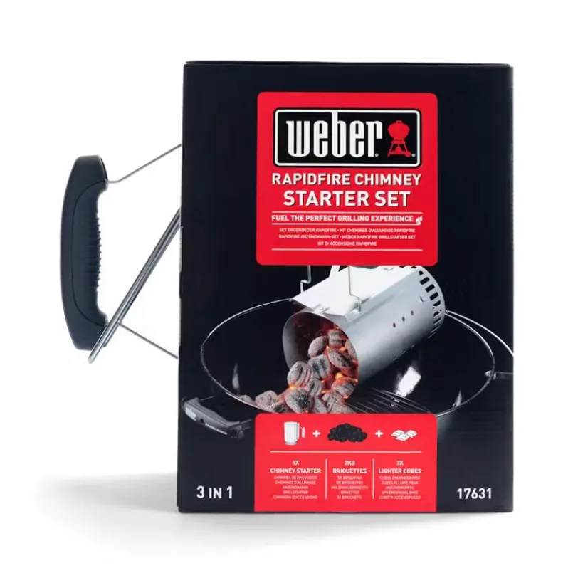 Anzünd Set Set 3 tlg.<Weber Discount