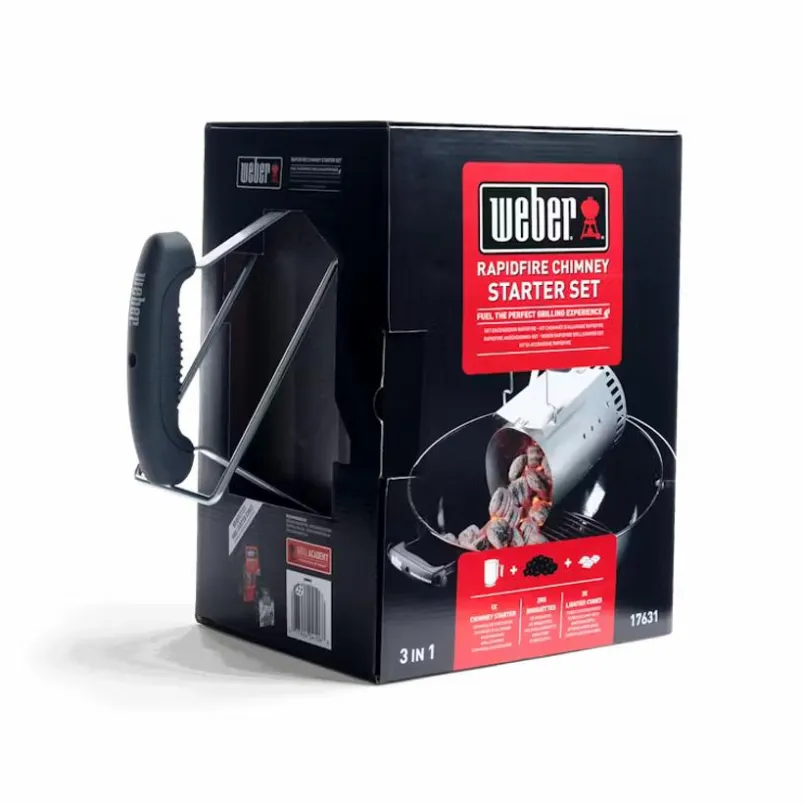 Anzünd Set Set 3 tlg.<Weber Discount
