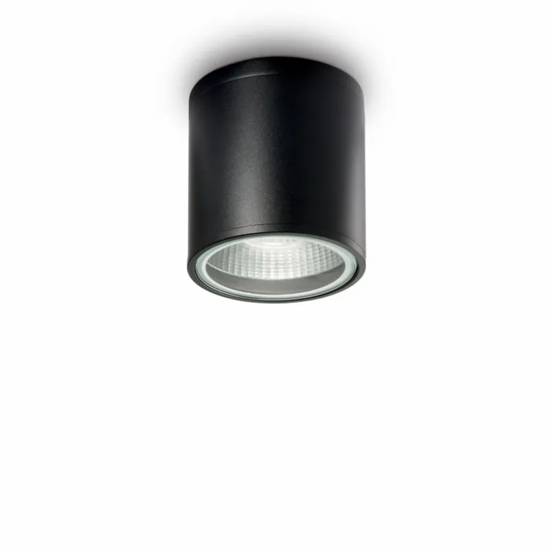 Außendeckenleuchten|Außendeckenleuchten|IDEAL LUX Außendeckenleuchte Gun Schwarz
