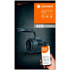 LEDVANCE Zubehör|Zubehör-Außensteckdose WIFI Compact Schwarz