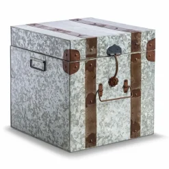 Aufbewahrungsboxen & Behälter|Aufbewahrungsboxen & Behälter| Aufbewahrungsbox 40,5 x 40,5 cm Silber