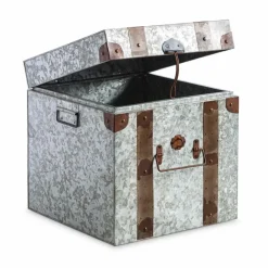 Aufbewahrungsboxen & Behälter|Aufbewahrungsboxen & Behälter| Aufbewahrungsbox 40,5 x 40,5 cm Silber