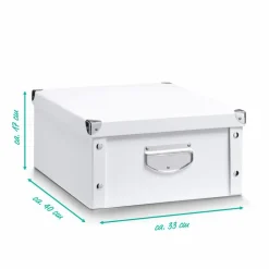 Aufbewahrungsboxen & Behälter|Aufbewahrungsboxen & Behälter| Aufbewahrungsbox 40 x 33 cm Weiß