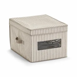 Aufbewahrungsboxen & Behälter|Aufbewahrungsboxen & Behälter| Aufbewahrungsbox Stripes Beige