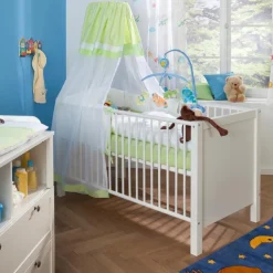 WIMEX Babybetten|Babybetten-Babybett Filou 70 x 140 cm Weiß