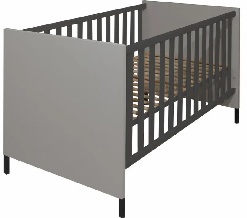 Babybetten|Babybetten|Mäusbacher Babybett Ole 70 x 140 cm Kreidegrau