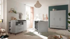 Babybetten|Babybetten|Mäusbacher Babybett Ole 70 x 140 cm Kreidegrau