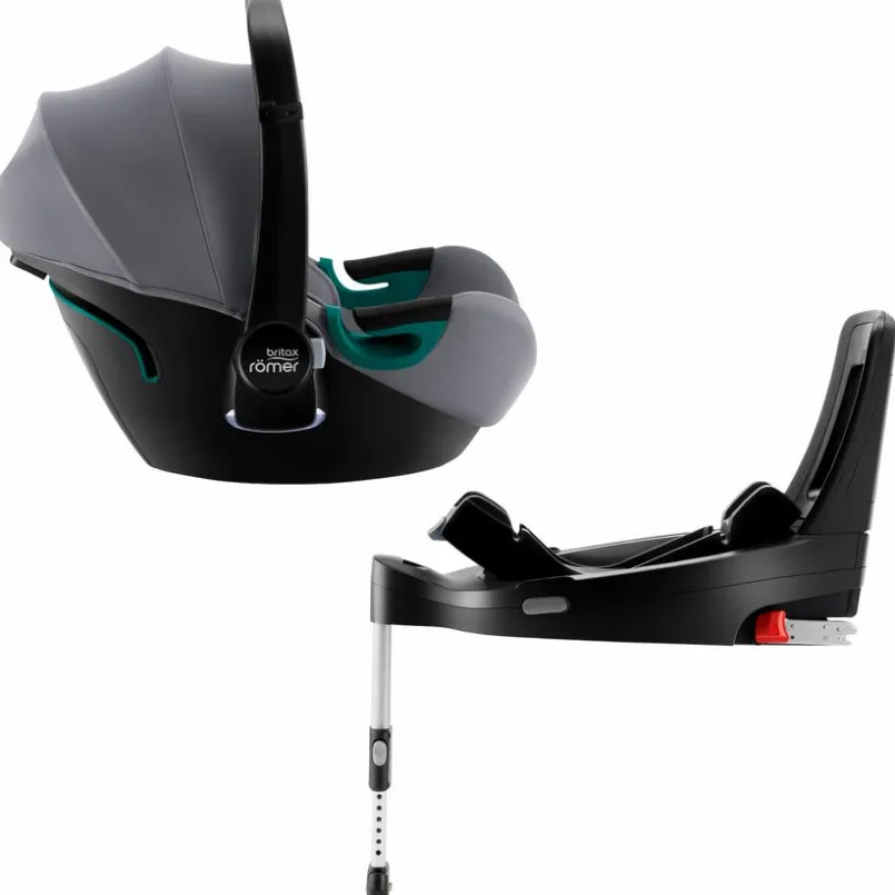 britax römer Kindersitze Gruppe 0 (0-13 Kg)-Babyschale Baby-Safe iSense Set Frost Grey