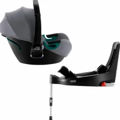 britax römer Kindersitze Gruppe 0 (0-13 Kg)-Babyschale Baby-Safe iSense Set Frost Grey