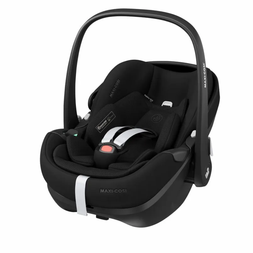 Kindersitze Gruppe 0 (0-13 Kg)|Maxi Cosi Babyschale Pebble 360 Pro2 Essential Black