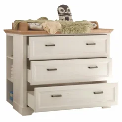 Babyzimmer-Komplettsets|Babyzimmer-Komplettsets|BEGABINO Babyzimmer-Set Jasmin 3tlg. Weiß