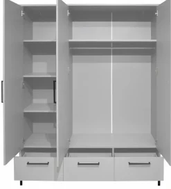 Babyzimmer-Komplettsets|Babyzimmer-Komplettsets|Mäusbacher Babyzimmer-Set Ole 3tlg. Grau