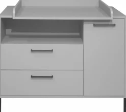 Babyzimmer-Komplettsets|Babyzimmer-Komplettsets|Mäusbacher Babyzimmer-Set Ole 3tlg. Grau