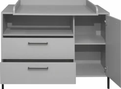 Babyzimmer-Komplettsets|Babyzimmer-Komplettsets|Mäusbacher Babyzimmer-Set Ole 3tlg. Grau