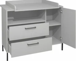 Babyzimmer-Komplettsets|Babyzimmer-Komplettsets|Mäusbacher Babyzimmer-Set Ole 3tlg. Grau