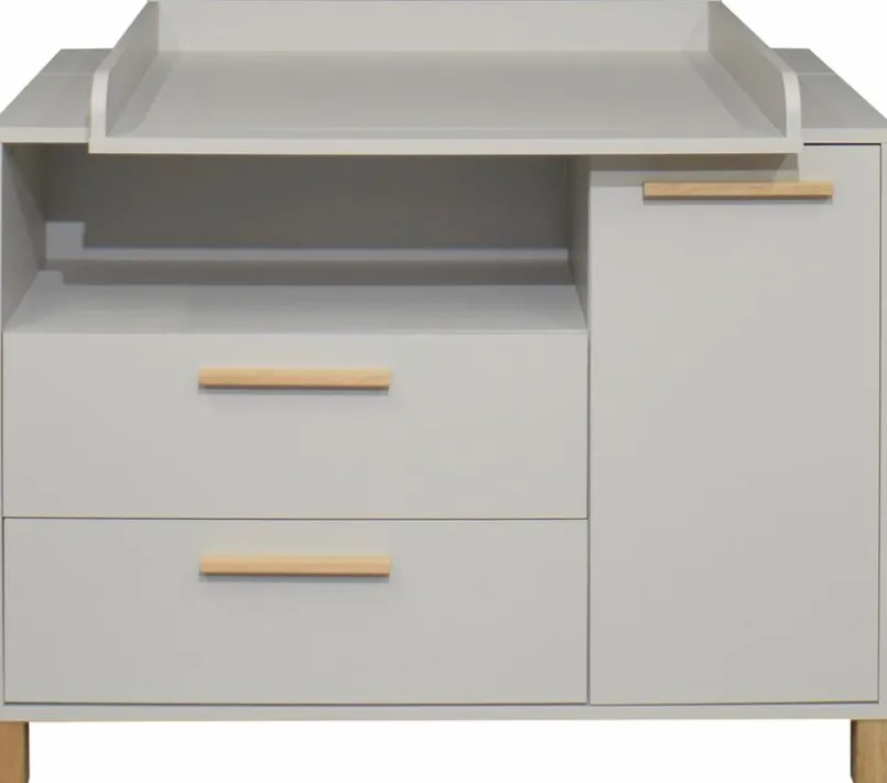 Mäusbacher Babyzimmer-Komplettsets|Babyzimmer-Komplettsets-Babyzimmer-Set Ole 3tlg. Grau