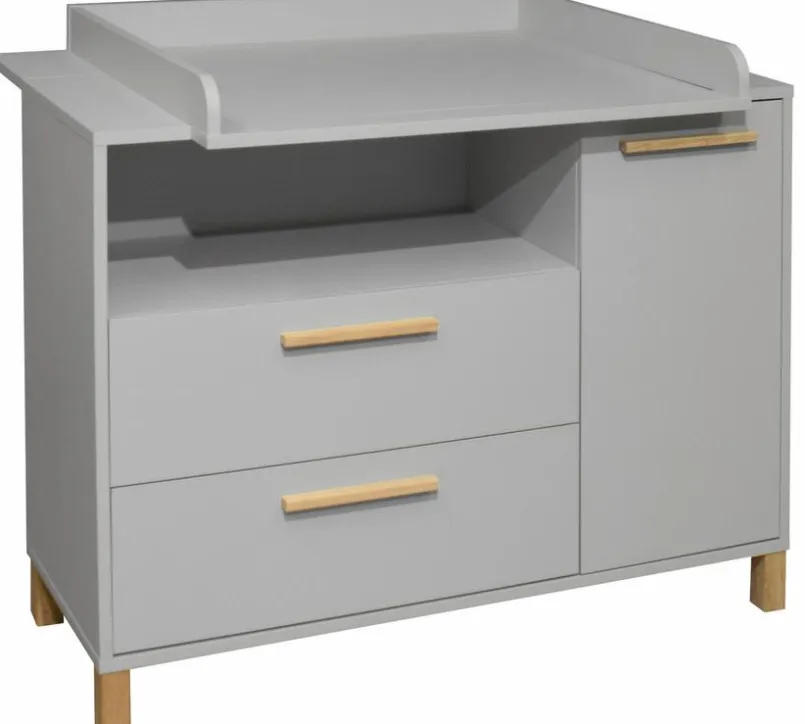 Mäusbacher Babyzimmer-Komplettsets|Babyzimmer-Komplettsets-Babyzimmer-Set Ole 3tlg. Grau