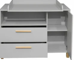 Mäusbacher Babyzimmer-Komplettsets|Babyzimmer-Komplettsets-Babyzimmer-Set Ole 3tlg. Grau