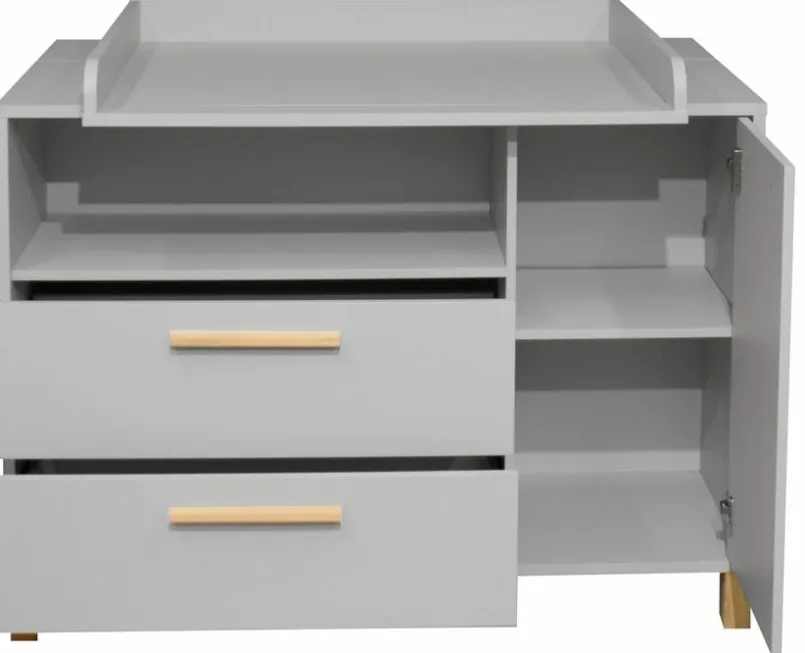 Mäusbacher Babyzimmer-Komplettsets|Babyzimmer-Komplettsets-Babyzimmer-Set Ole 3tlg. Grau