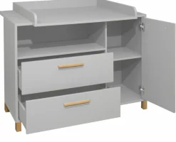 Mäusbacher Babyzimmer-Komplettsets|Babyzimmer-Komplettsets-Babyzimmer-Set Ole 3tlg. Grau