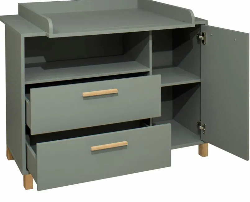 Babyzimmer-Komplettsets|Babyzimmer-Komplettsets|Mäusbacher Babyzimmer-Set Ole 3tlg. Pine Green