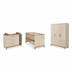 Babyzimmer-Set Porto 3tlg.<roba Baumann New