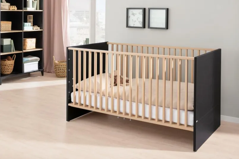 Babyzimmer-Komplettsets|Babyzimmer-Komplettsets|Paidi Babyzimmer-Set Tomke Eiche Bordeaux