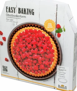 Backformen-Backform Obstboden Easy Ø 30 cm Schwarz
