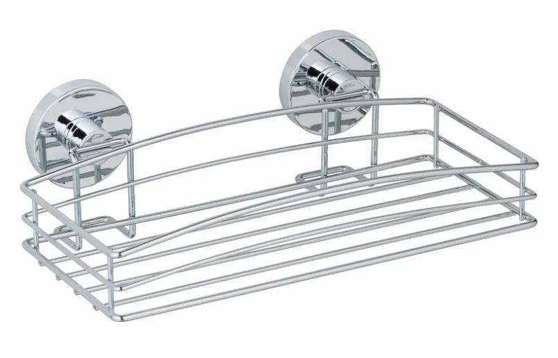 Badzubehör|WENKO Badablage Vacuum-Loc Silber