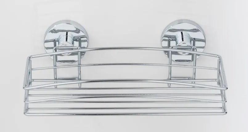 Badzubehör|WENKO Badablage Vacuum-Loc Silber