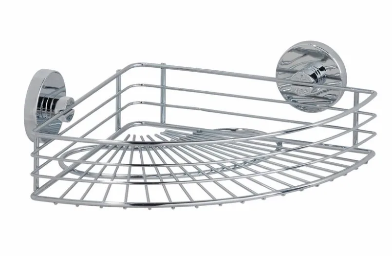 Badzubehör|WENKO Badablage Vacuum-Loc Silber