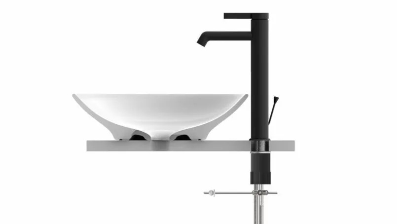 Badzubehör| Badarmatur WT11 601116 Schwarz