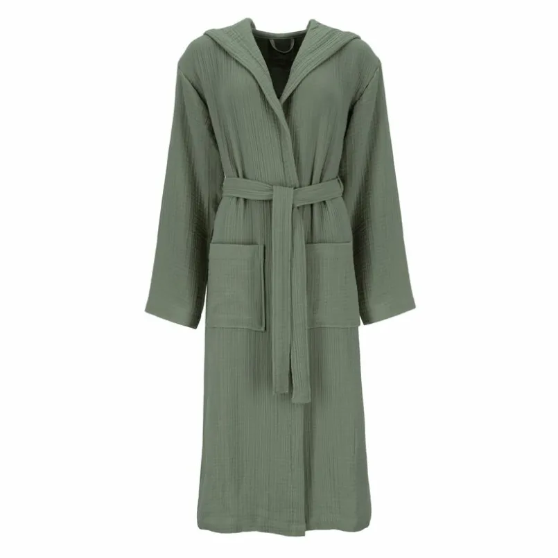 Vossen Bademäntel-Bademantel Silent S / M Grün