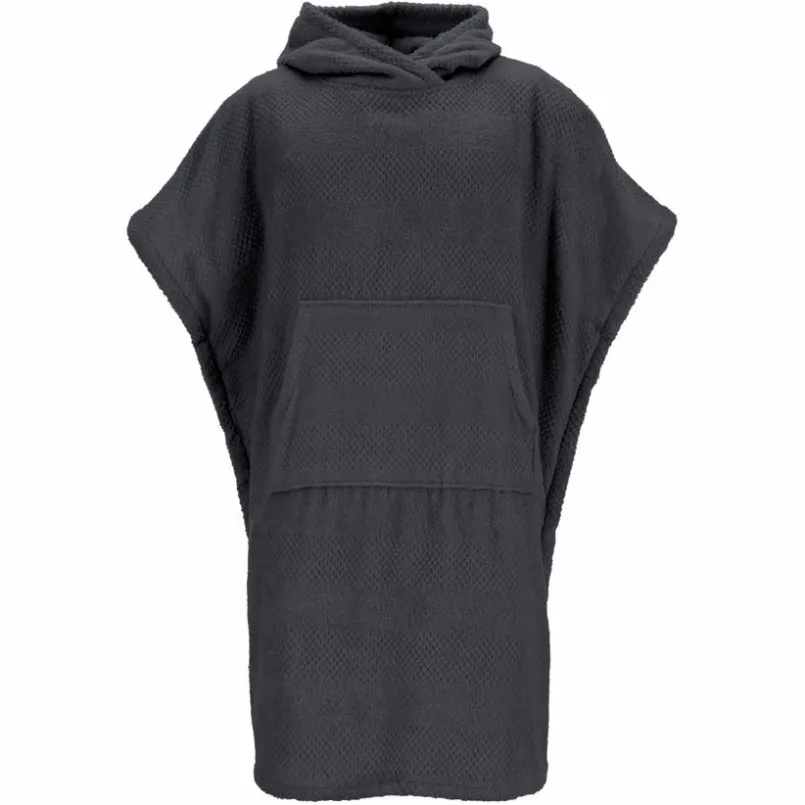 Vossen Bademäntel-Badeponcho Timo 102 x 95 cm Graphit