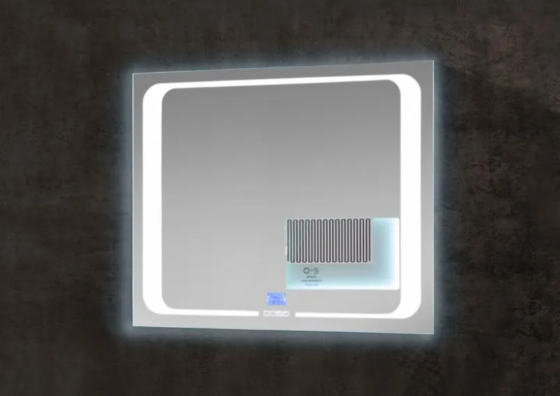 Bad-Spiegel| Badezimmerspiegel inkl. LED-Beleuchtung Transparent