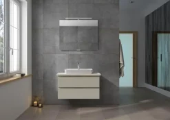 Pelipal Badezimmer-Komplettsets-Badkombination Elba Kaschmir