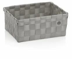 Kela Badzubehör-Badkorb Neo 24 x 31 x 14 cm Silber / Grau