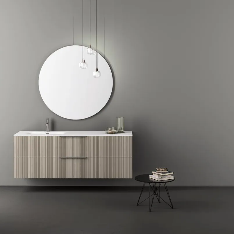 Badezimmer-Komplettsets|Sormani Badmöbel-Set Capriccio51 Stone