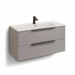 Badezimmer-Komplettsets| Badmöbel-Set Oikos Taupe
