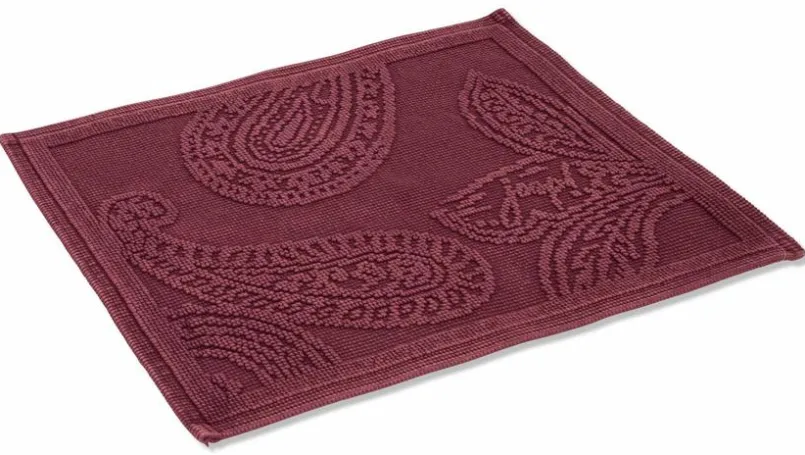 JOOP! Badteppiche-Badteppich Paisley 50 x 60 cm Mauve