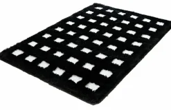 Badteppiche|Kleine Wolke Badteppich Boxes 70 x 120 cm Schwarz