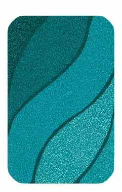 Badteppiche|Badteppiche|Kleine Wolke Badteppich Serenade 60 x 90 cm Türkis