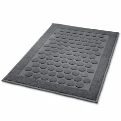 Collection Noblesse Badteppiche-Badvorleger Kreise 50 x 70 cm Grahpitgrau