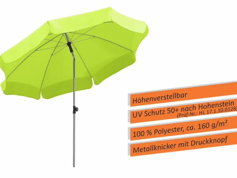 Balkonschirm Locarno Ø 200 cm<Schneider Schirme Online