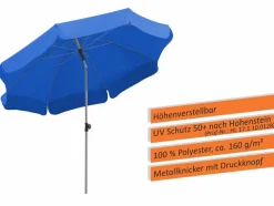 Balkonschirme|Sonnenschirme|Schneider Schirme Balkonschirm Locarno Ø 200 cm Royal