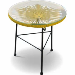 Balkontische| Balkontisch Egg ⌀ 45 cm Gelb