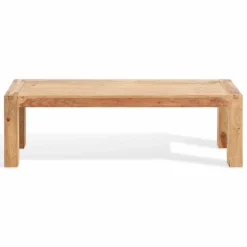 Sitzbänke|WOLFMÖBEL Bank Yoga, 140 cm Sheesham